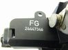 Rear door lock 