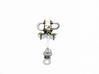 Rear door hinge set 
