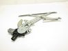 Front window lifting mechanism without motor 