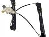 Front window lifting mechanism without motor 