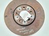 Front brake disc 6R0615301A