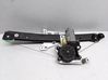 Rear door window regulator with motor 119971XXX