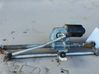 Front wiper linkage and motor 