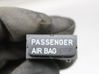 Passenger airbag on/off switch 