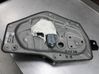 Rear door window regulator with motor 