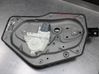 Rear door window regulator with motor 