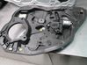 Rear door window regulator with motor 