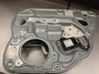 Rear door window regulator with motor 