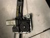 Rear door window regulator with motor 