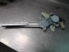 Front door window regulator with motor 