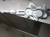 Front door window regulator with motor 