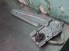 Front window lifting mechanism without motor 
