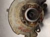 Front wheel hub spindle knuckle 