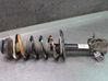 Front shock absorber with coil spring 