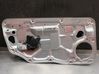 Front door window regulator with motor 