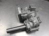 Steering wheel axle set 