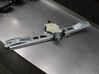 Front door window regulator with motor 