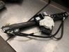 Front door window regulator with motor 
