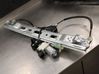 Front door window regulator with motor 