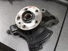Front wheel hub spindle knuckle 