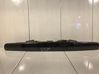 Trunk door license plate light bar 