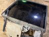Rear door window regulator with motor 8D0839400A