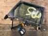 Mécanisme lève-vitre de porte arrière avec moteur 8E0839462A