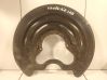 Rear brake disc plate dust cover 