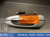 Rear door exterior handle 