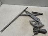 Front door window regulator with motor 