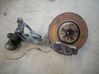 Front wheel hub spindle knuckle 