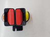 Middle seatbelt buckle (rear) 31377484