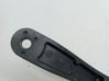 Front wiper blade arm 