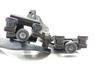 Sliding door lower roller guide/hinge 