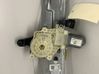 Rear door window regulator with motor 1870372