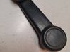 Rear door window winding handle 