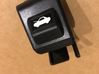 Engine bonnet/hood lock release cable 