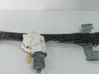 Rear window lifting mechanism without motor 