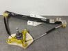 Rear window lifting mechanism without motor 