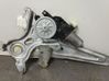 Rear window lifting mechanism without motor 