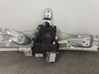Rear window lifting mechanism without motor 
