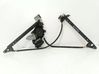 Rear window lifting mechanism without motor 