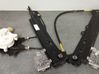 Rear window lifting mechanism without motor 