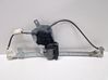 Rear window lifting mechanism without motor 