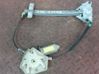 Rear window lifting mechanism without motor 