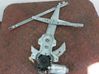 Rear window lifting mechanism without motor 