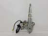Rear window lifting mechanism without motor 