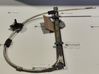 Front window lifting mechanism without motor 