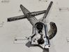 Front window lifting mechanism without motor 