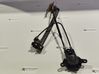 Front window lifting mechanism without motor 